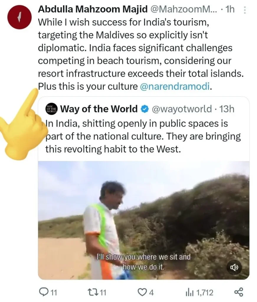 Maldives India controversy